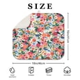 thumbnail image 4 of Pioneer Flower Floral Print Pattern Dish Drying Mat for Kitchen 1 Pack, Ultra Absorbent Microfiber Dishes Drainer Mats,16"x18", 4 of 6