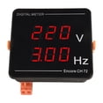 thumbnail image 3 of Voltage Frequency Meter Compact Design for Ac 50 500V And 10 99 9Hz Readings, 3 of 7