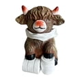 thumbnail image 2 of Figura realista de vaca de las Tierras Altas, colección de muñecas artesanales, para baño, vaca de las Tierras Altas B, 2 of 9