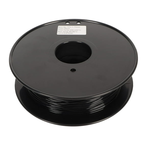 Filament d'Imprimante 3D, Filament Souple TPU 1,75 Mm pour la Plupart des Imprimantes FDM