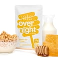 thumbnail image 7 of Oats Overnight Honey Oat Cereal - Overnight Oats with 20g Whey Protein, High Fiber Breakfast Protein Shake - Gluten Free Oatmeal, Non GMO High Protein Oatmeal (2.7 oz per Meal) (8 Pack + Bottle), 7 of 7