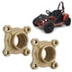 thumbnail image 1 of Eje Trasero Cubo, Cubo de Llanta de la Rueda 1 par resistencia al desgaste 4 perno anti -oxidacia 28t spline para 50cc 110cc 150cc cuádruple bicicleta atv go kart, 1 of 7