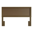 thumbnail image 3 of Castle Place Classic Rattan Full/Queen Wooden Headboard, Walnut, 3 of 8