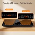 thumbnail image 4 of Parrilla de Inducción Doble 2000W | 8 Niveles de Potencia y Temperatura | Control Táctil | Superficie de Vidrio Cerámico | Cocina Rápida, Segura y Eficiente, 4 of 8