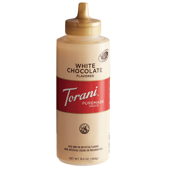 Torani Puremade White Chocolate Sauce, 16.5 oz.-Pack Of 2