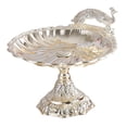 thumbnail image 3 of Bandeja redonda multiusos para aperitivos y frutas, elegante y práctica para servir magdalenas, ideal para centro de mesa, restaurante, sala de estar Pequeña plata, 3 of 8