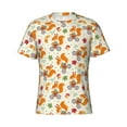 thumbnail image 3 of Naloa Forest Squirrel Men's T-Shirt Sport T-shirt Men's Basic Tee Casual Men's Shirt, Round Neck, Short Sleeves - Medium, 3 of 5