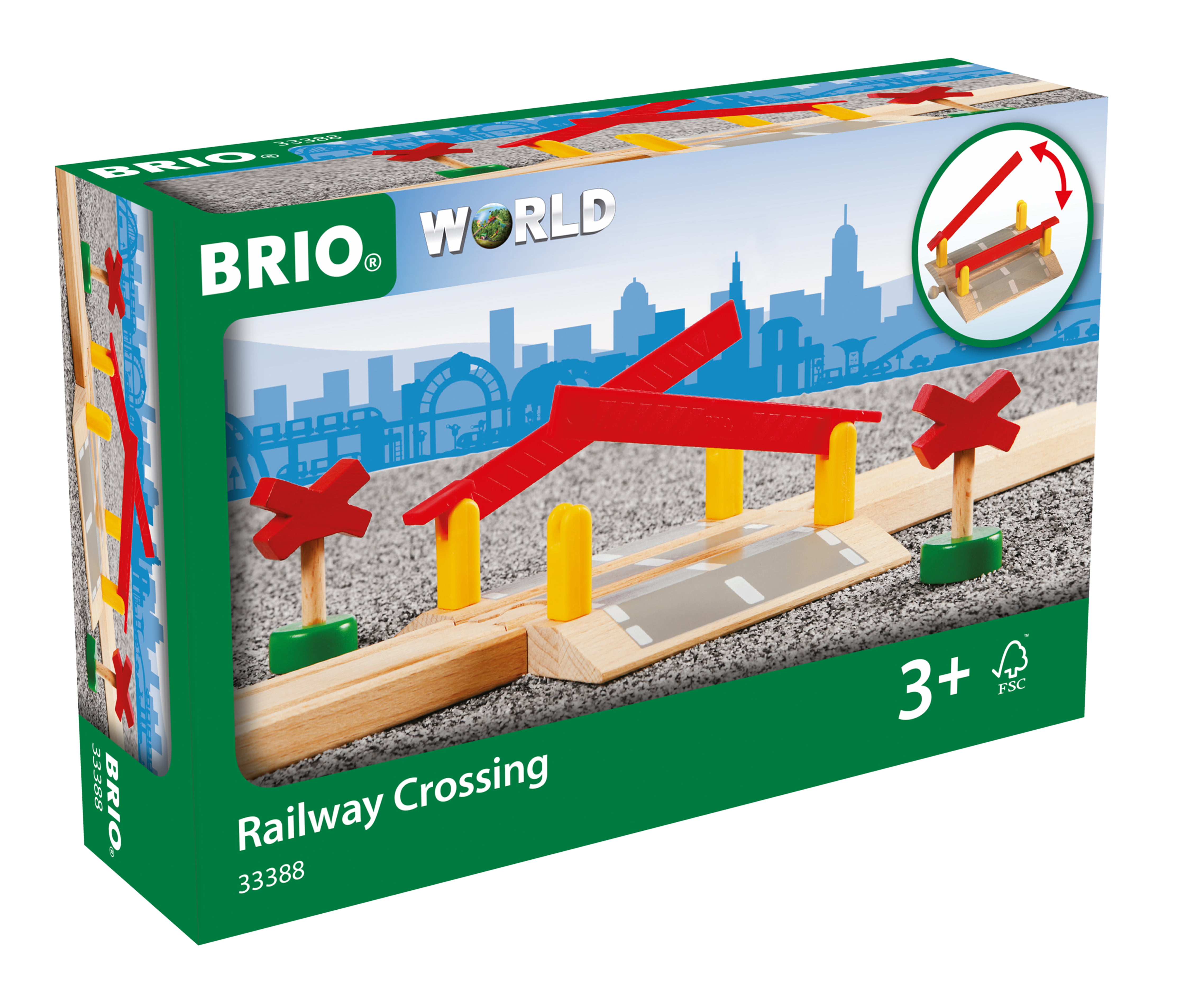 Fun Brio Wooden Rail Train Accessories Expansion Switch Crossing Track Railway 