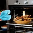 thumbnail image 4 of Less Than 5 Oven Mitts Mini Silicone Oven Mitts Set Oven Mitts Heat Insulation Oven Gloves for Kitchen Cooking and Baking Protecting Fingers Mini Oven Hand Clips, 4 of 4