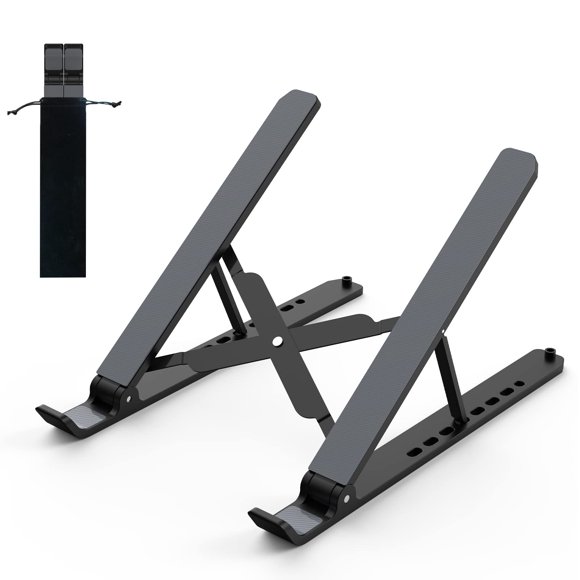 Tonmom Soporte Para Computadora Portátil Para Escritorio Elevador Ajustable Para Computadora Portátil Abs + Soporte Plegable De Silicona Para Computadora Portátil Soporte Para Computadora Portátil Con