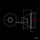 thumbnail image 4 of Interruptor de botón de metal de 8 MM, 10 MM, 12 MM y 16 MM, botón de bloqueo automático, interruptor de bloqueo automático de cabeza alta, 1 normalmente abierto, resistente al agua y antioxidante, 4 of 5