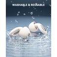 thumbnail image 5 of Ear Plugs for Sleeping Noise Cancelling, Reusable Hearing Protection, 30dB Silicone Noise Reduction Ear Plugs for Sleep, Work, 5 of 9