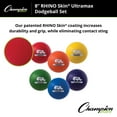 thumbnail image 2 of Champion Sports Rhino Skin Ultramax Ball Set, 8.5-Inch, 2 of 5