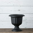 Novelty Classic Urn Planter, Black, 19 Inch