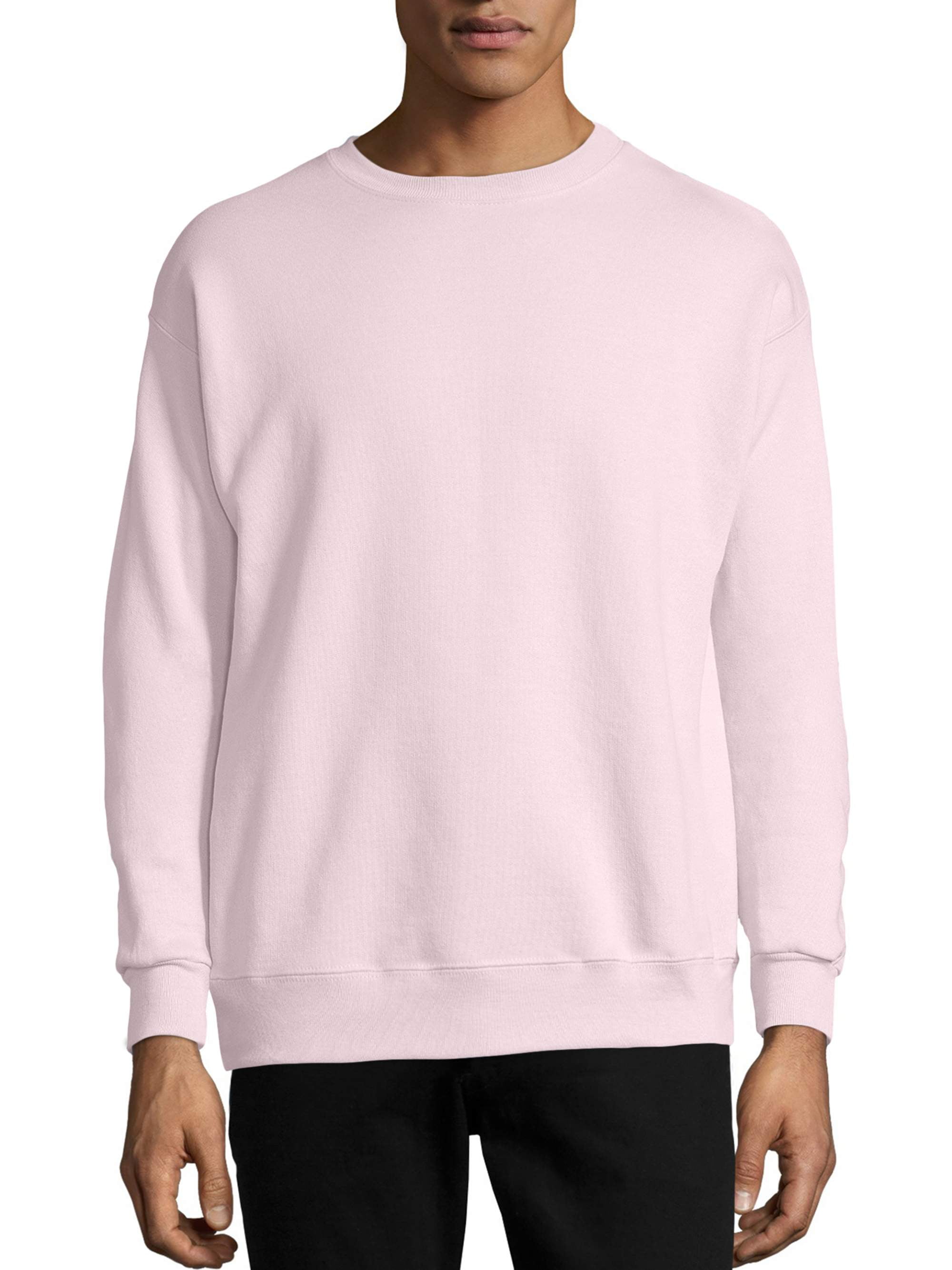 Hanes Ecosmart Fleece Sweatshirt for Men Sizes up to 5XL in Bahrain at BHD 17 Rating 5