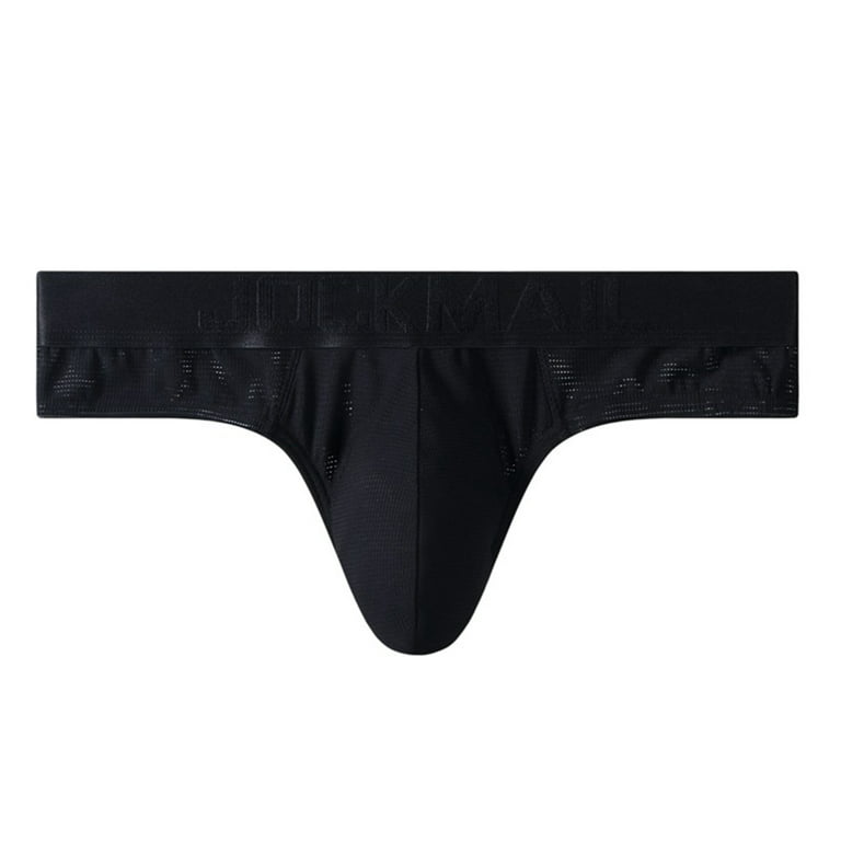 Briefs Medium Underpants Solid Brief Men's Drawstring Breathable