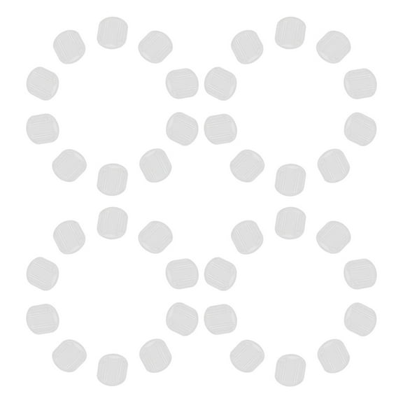 WHAMVOX 40Pcs Earring Pads Transparent for Heavy Earrings and Ear Protection