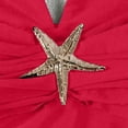 thumbnail image 5 of Xuyuer One Piece Swimsuit with Cover up Skirt Starfish Swimwear Sets for Women Halter Bathing Suits Vacation Beach Dresses, 5 of 6
