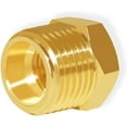 thumbnail image 4 of GHSDFBB 6 Pcs Réducteur en Laiton Bague Hexagonale 1/2 Pouces NPT Mâle1/8 Pouces NPT Femelle Raccord Fileté Adaptateur, 4 of 5