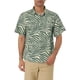 thumbnail image 1 of CAMISAS DE HOMBRE CORTAS DE INSPIRACIÓN CHIC, CON ESTAMPADO FLORAL, BOTONES EN LA PARTE FRONTAL, CAMISA DE PLAYA HAWAIANA, 38 GRIS Y BLANCO, 1 of 6