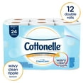 thumbnail image 3 of Cottonelle Professional Standard Roll Toilet Paper, Bulk (12456), Ultra CleanCare Bathroom Tissue, Clean Ripple Texture, White (48 Rolls of 170 Sheets, 8,160 Sheet Total), 3 of 7