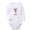 White #C, variant on iDzn Keep Smiling Funny Rompers, Newborn Baby Unisex Bodysuits, Infant Animal Rabbit Graphic Jumpsuits, Toddler Kids Long Sleeve Oufits (Pink, 0-6 Months)