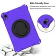 thumbnail image 6 of Dteck Case for Lenovo Tab M10 Plus 10.3 inch Tablet, Heavy Duty Shockproof Case with 360° Rotating Stand Crossbody Shoulder Strap for Lenovo Tab M10 Plus/Smart tab M10 Plus 2nd Gen,Purple, 6 of 7