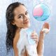 thumbnail image 2 of Paquete de 2 esponjas de baño exfoliantes súper suaves, esponja de baño 3D ultra suave (azul, rosa) TUNC Sencillez, 2 of 5