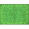 thumbnail image 1 of Ahgly Company Indoor Rectangle Oriental Green Traditional Area Rugs, 6' x 9', 1 of 4