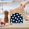 thumbnail image 2 of Yayeee Napkin Holder for Table Kitchen Paper Tissue Organization, Navy Blue Baseball Pattern, 2 of 8
