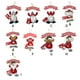 thumbnail image 4 of Wosthever Colgantes de decoración navideña Año Nuevo Hogar Colgando Ventanas Árbol de Navidad Adornos para puerta de gabinete Niños Niños Type1 NO1, 4 of 6