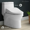 thumbnail image 3 of Virage One-Piece Toilet with Vivante Smart Seat 1.1/1.6 gpf, 3 of 11