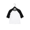 thumbnail image 1 of Bella + Canvas Toddler 3/4-Sleeve Baseball T-Shirt, 1 of 1