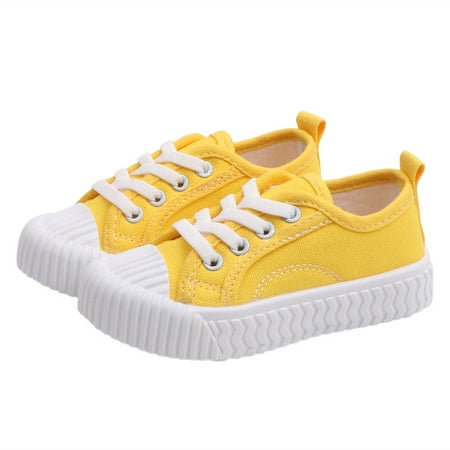 

PatPat Toddler / Kid Boys Girls Solid Canvas Shoes