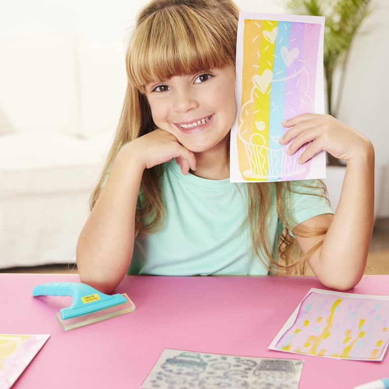 Suevut Set De 35 Pièces Scratch Art - Papier à Gratter Arc-en-Ciel Pour Enfants, Kit Créatif Idéal Cadeau