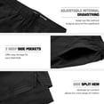 thumbnail image 6 of NIMENJOJA Mens 5.5 Inch Gym Running Shorts 2 in 1 Quick Dry Workout Athletic Shorts, 6 of 6