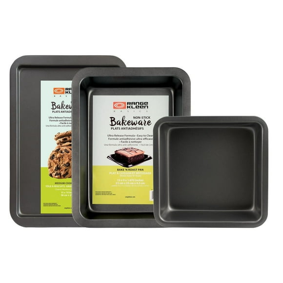 Ensemble de plats de cuisson Range Kleen BW8, 3 pièces