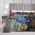 thumbnail image 5 of Ultra Soft Throw Blanket Flannel Dwight Music Yoakam Theme Light Weight Warm Blanket for Living Room/Bedroom 40"X30", 5 of 6