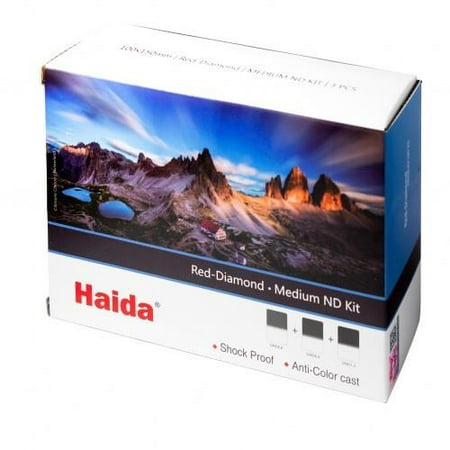 Haida Red-Diamond 100x150mm Medium Graduated ND Filter Kit,