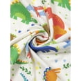 thumbnail image 4 of ATAIKU 3-24M Newborn Baby Zipper Footless / Footed Pajamas Bamboo Long Sleeve Sleepers Sleep 'N Play for Infant Toddler Boys - Dinosaur, 4 of 8
