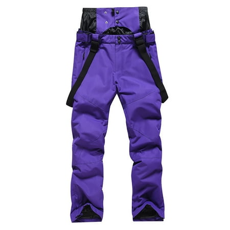Stamzod Womens Ski Pants Windproof Warm Winter Long Pants Snowboard Thick Ski Pants