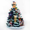 San Francisco Music Box Factory Holiday Cats Lighted Tree Figurine