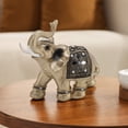 thumbnail image 1 of Elephant Decoration, Elephant Ornament Exquisite Craftsmanship  for Wine Cabinets, 1 of 7