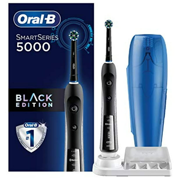 Gedwongen Eindig Indringing Oral-B Pro 5000 Smartseries Electric Toothbrush With Bluetooth  Connectivity, Black Edition - Walmart.com