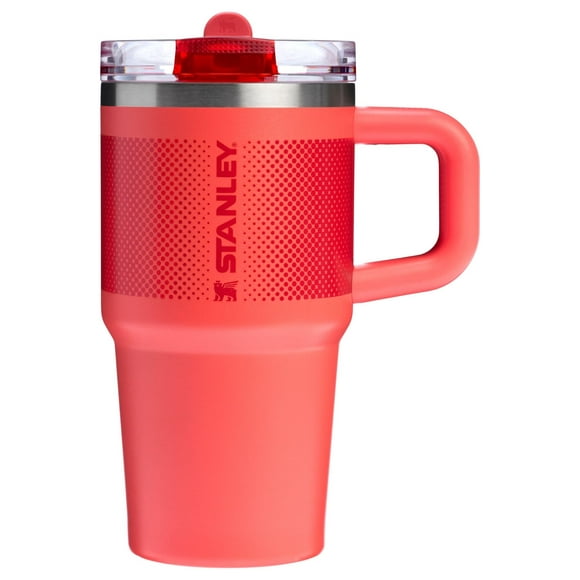 Vaso Stanley Quencher ProTour Flip Straw 590 ml Hot Coral