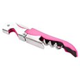 thumbnail image 3 of Abridor de vino Cuchillo de camarero Sacacorchos Acero al carbono Rosa, 3 of 6