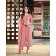 thumbnail image 2 of Stitched Women's Wear Indian Pakistani Salwar Kameez Dress Trouser Pant Outfits ( Pink, XL - 44 ), 2 of 5