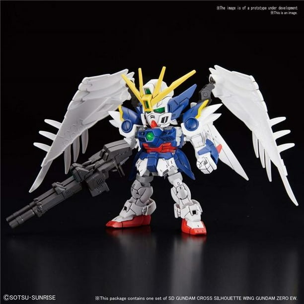 Bandai Bas5057841 No 13 Wing Gundam Zero Ew Spirits Sdcs Model Kit From Gundam Wing Endless Waltz Walmart Com Walmart Com
