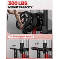 thumbnail image 5 of Cable Crossover Machine,Lat Pull Down Machine with Adjustable 16 Positions Dual Pulley System,Wall Mounted Pulley Tower functional traine for Home Gym Fitness, 5 of 7