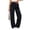 Black-19049GG, variant on Plaid Wide Leg Pants Woman High Waist Spring Pants for Women Summer Beach Baggy Palazzo Pants for Women